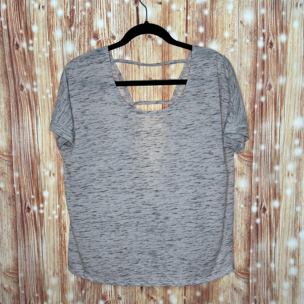 Kyoden Sport Top Open Back Large Off White and Black - Picture 1 of 7